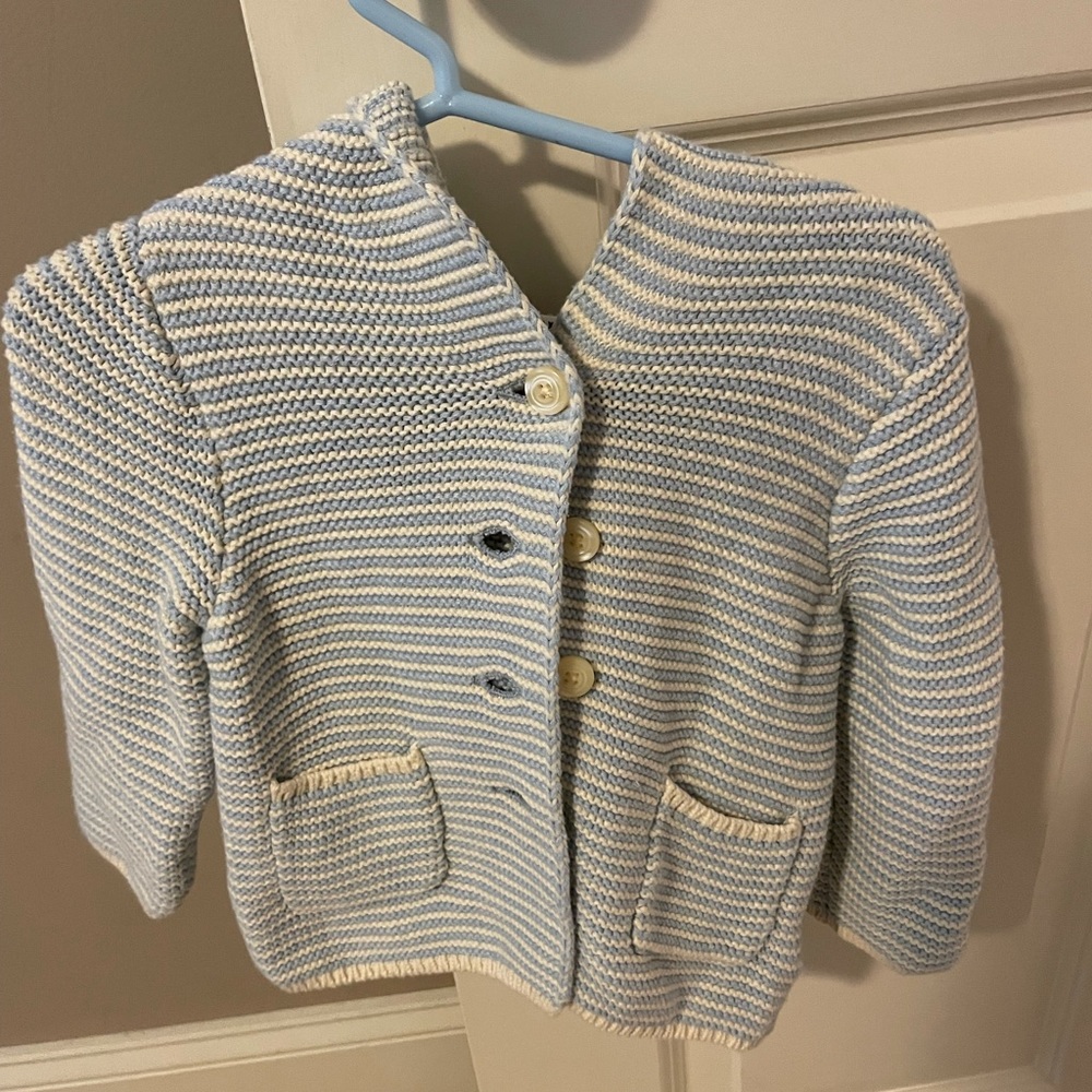 Baby Gap baby boy knit hooded sweater